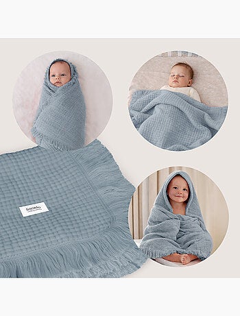 Copertina in cotone - LIONELO - 70 x 100 cm - 100% cotone - 280 g/m²