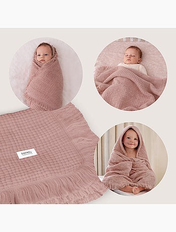 Copertina in cotone - LIONELO - 70 x 100 cm - 100% cotone - 280 g/m²