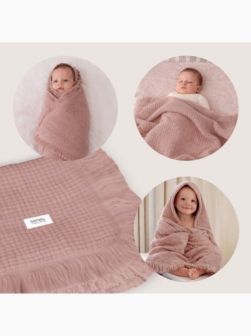 Copertina in cotone - LIONELO - 70 x 100 cm - 100% cotone - 280 g/m² - Kiabi