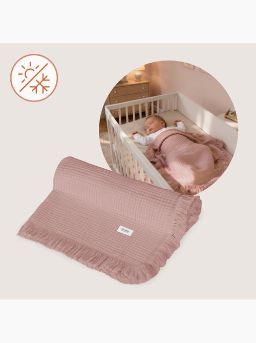 Copertina in cotone - LIONELO - 70 x 100 cm - 100% cotone - 280 g/m² - Kiabi