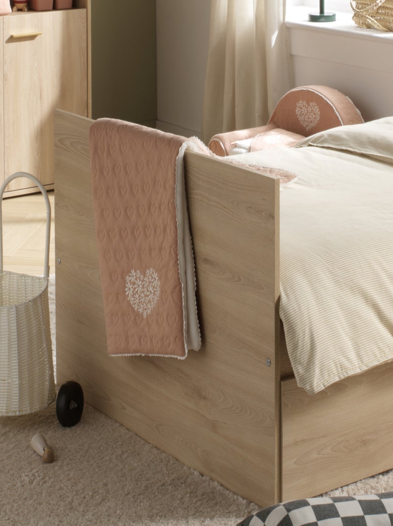 Copertina neonato in cotone con - SAUTHON Rosa - Kiabi