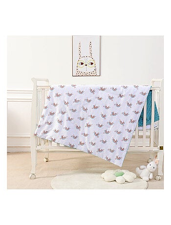 Copertina per bambini 75x100 in cotone OEKO-TEX e Minky | SUPERBE BEBE