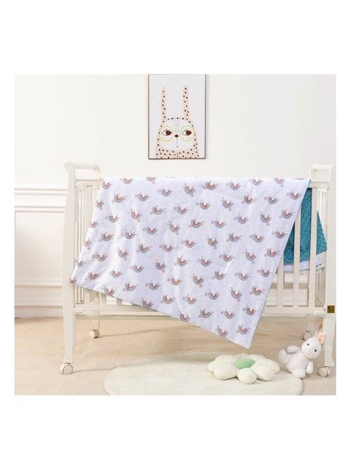 Copertina per bambini 75x100 in cotone OEKO-TEX e Minky | SUPERBE BEBE - Kiabi