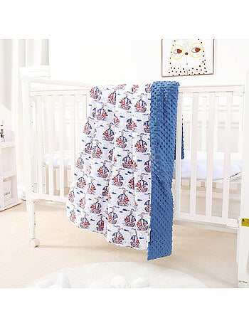 Copertina per bambini in cotone Oeko-tex e Minky | SUPERBE BEBE