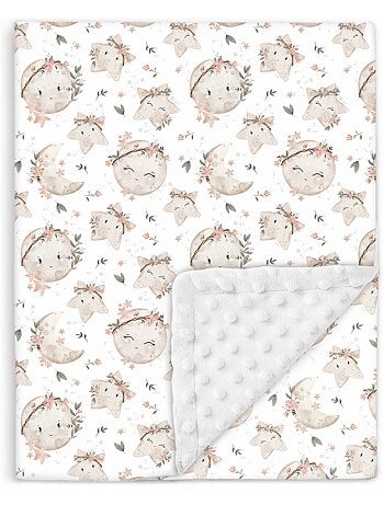 Copertina per bambini in cotone Oeko-tex e Minky | SUPERBE BEBE