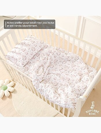 Copertina per bambini in cotone Oeko-tex e Minky | SUPERBE BEBE