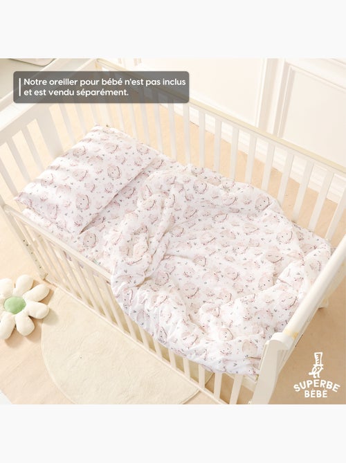 Copertina per bambini in cotone Oeko-tex e Minky | SUPERBE BEBE - Kiabi