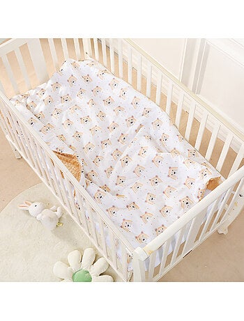 Copertina per bambini in cotone Oeko-tex e Minky | SUPERBE BEBE