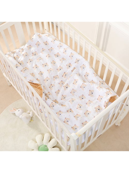 Copertina per bambini in cotone Oeko-tex e Minky | SUPERBE BEBE - Kiabi