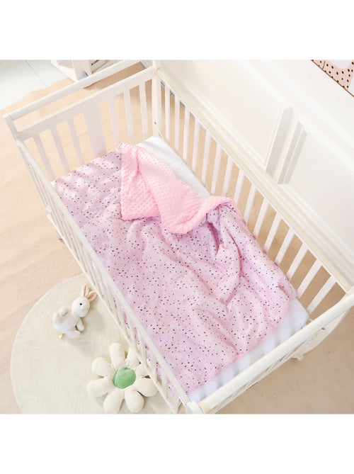 Copertina per bambini in cotone Oeko-tex e Minky | SUPERBE BEBE - Kiabi