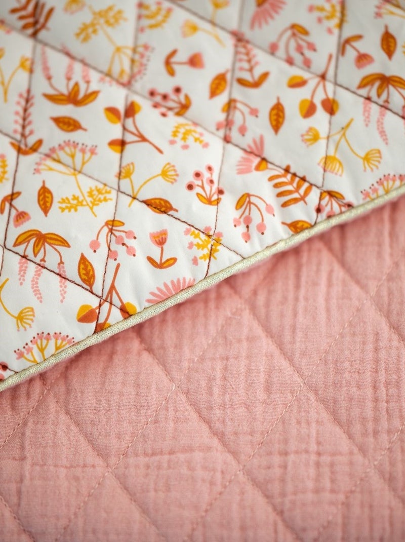 Copertina per culla in cotone - SAUTHON Rosa - Kiabi