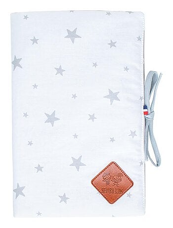 Copertina per libretto sanitario bambino in cotone, stella | SEVIRA KIDS
