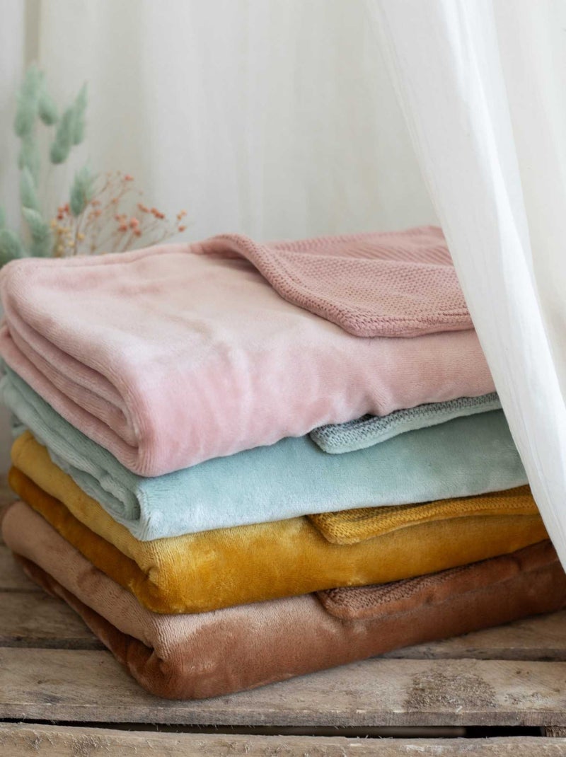 Copertina reversibile per neonato Verde oliva - Kiabi