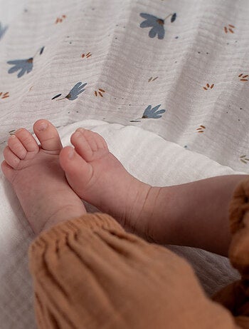 Copertura per culla neonato in mussola di cotone | SEVIRA KIDS