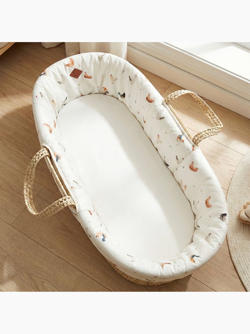 Copertura per culla neonato in mussola di cotone | sevira kids | sevira kids Ecru - Kiabi