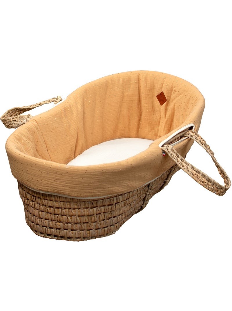 Copertura per culla neonato in mussola di cotone | sevira kids | sevira kids Marrone chiaro - Kiabi