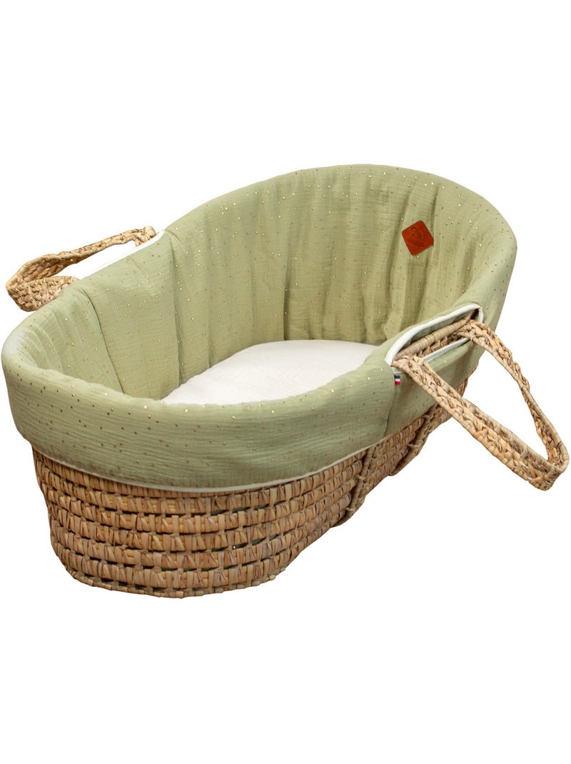 Copertura per culla neonato in mussola di cotone | sevira kids | sevira kids Verde - Kiabi