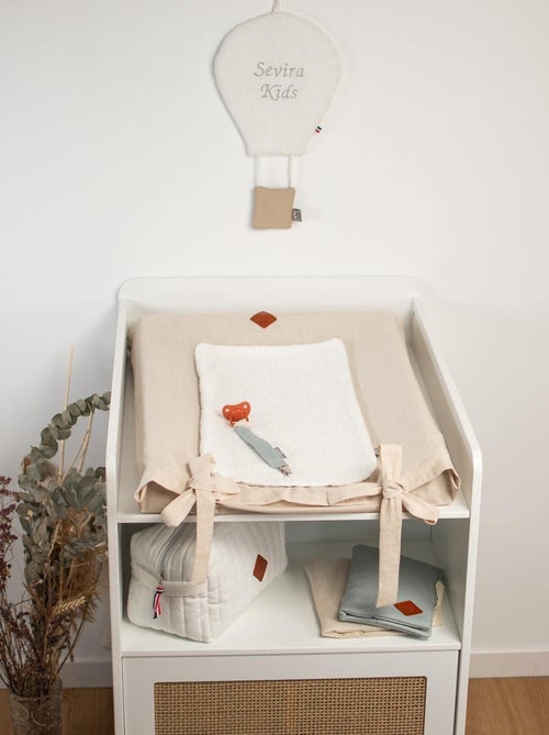 Copertura per fasciatoio in lino lavato | SEVIRA KIDS - Kiabi