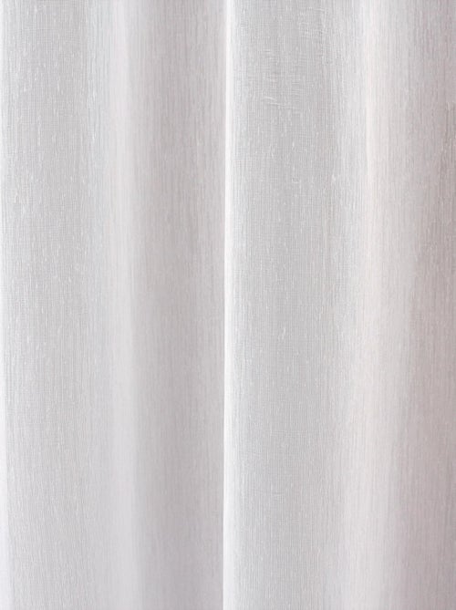 Coppia di piccole tende dritte con finitura a bastone passante - Kiabi