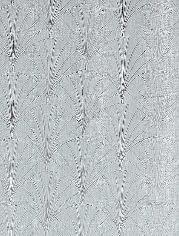 Coppia di piccole tende ricamate art déco