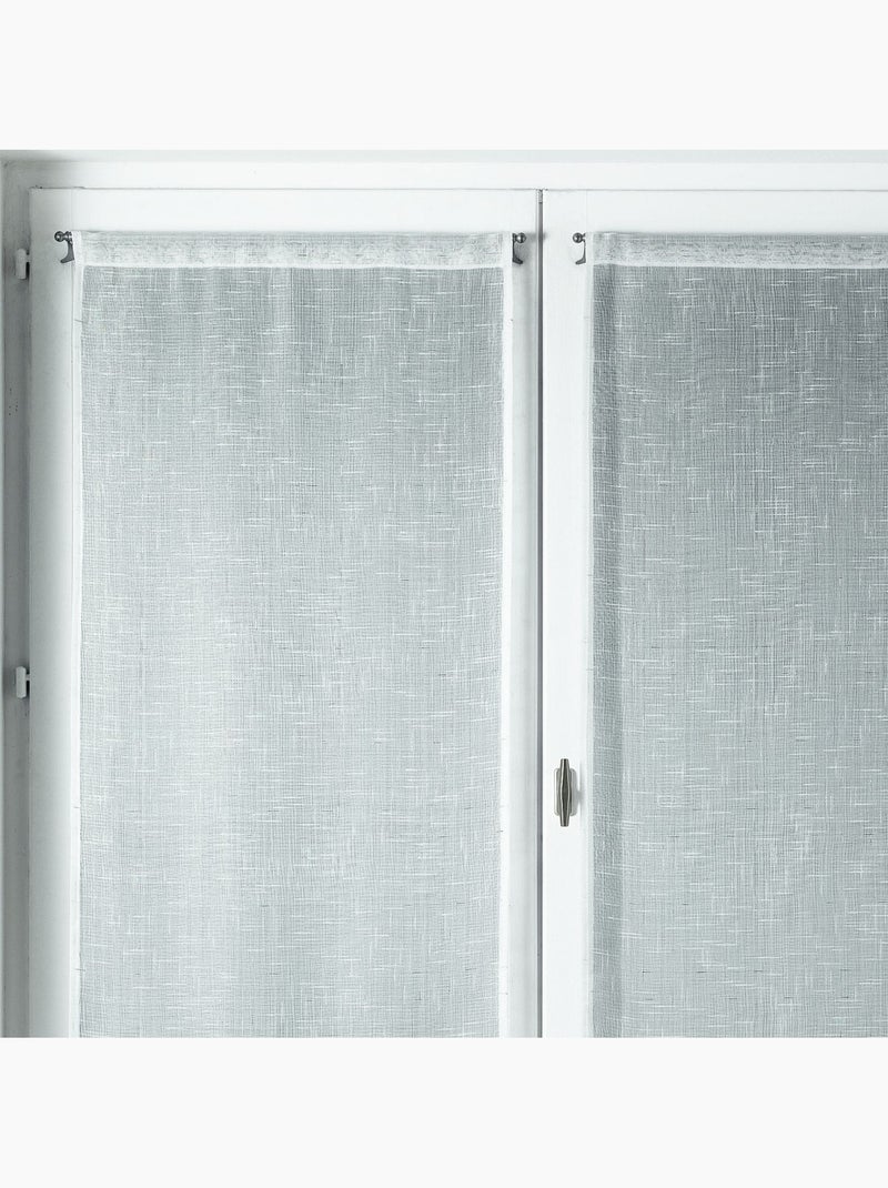 Coppia di piccoli tendini con effetto fiammato argento Bianco - Kiabi