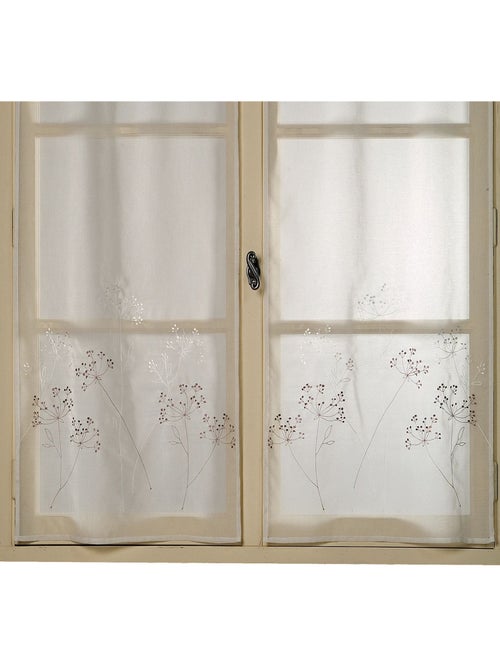 Coppia di piccoli tendini ricamati con motivi vegetali - Kiabi Coppia di piccoli tendini ricamati con motivi vegetali - Kiabi