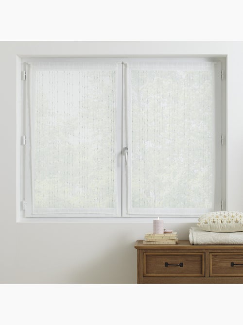 Coppia di tende a righe piccole - Kiabi