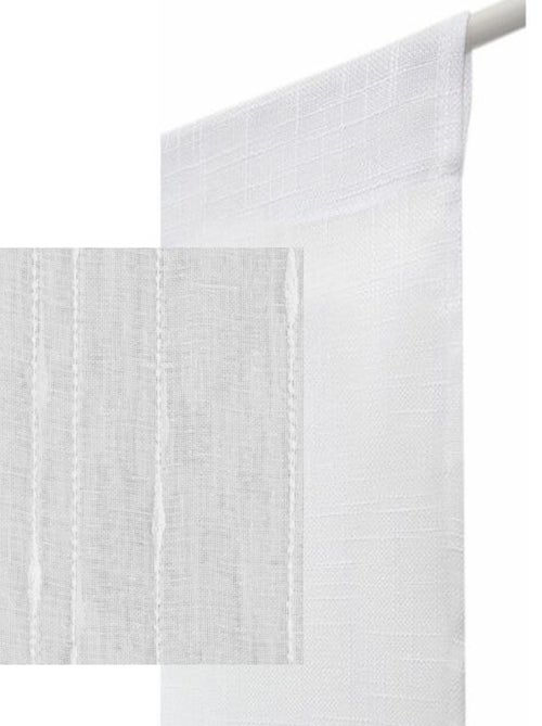 Coppia di tende a righe piccole - Kiabi