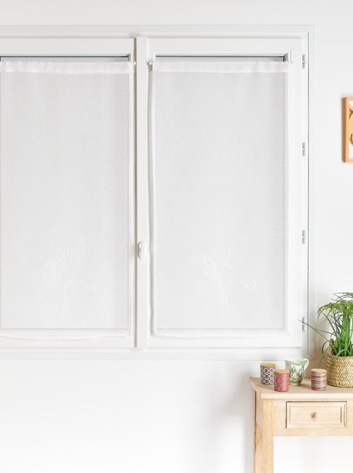 Coppia di tende in foglia di banano - Kiabi