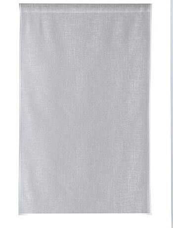 Coppia di tende in voile effetto lino