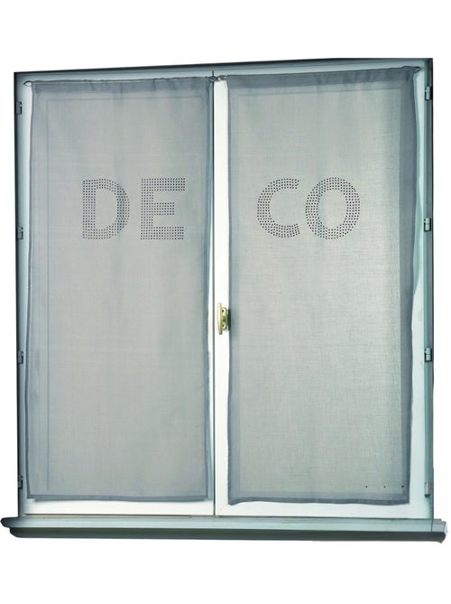 Coppia di tende trasparenti con strass “DECO” - Kiabi