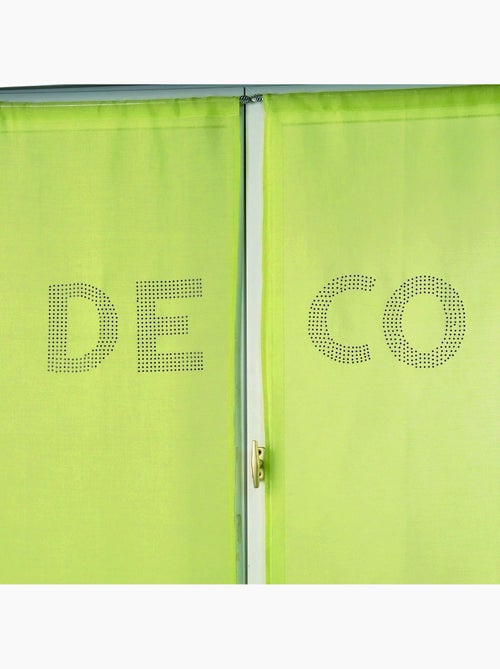 Coppia di tende trasparenti con strass “DECO” - Kiabi