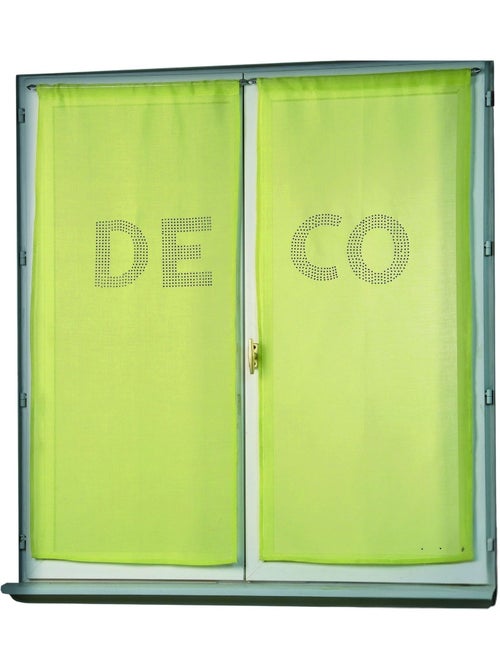Coppia di tende trasparenti con strass “DECO” - Kiabi