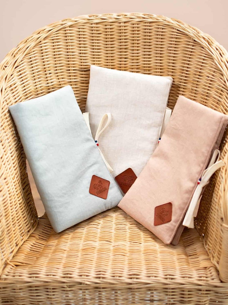 Copri libretto sanitario in lino | sevira kids | sevira kids Beige - Kiabi