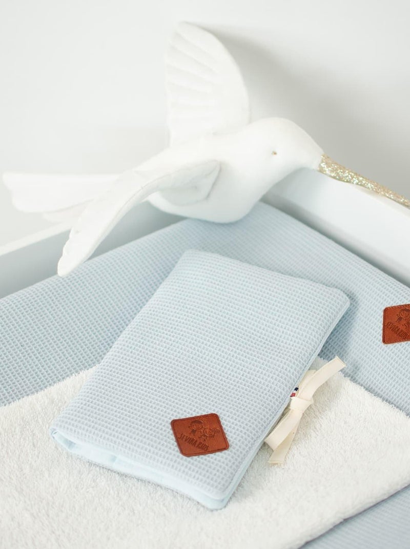 Copri libretto sanitario in nido d'ape | sevira kids | sevira kids Blu - Kiabi