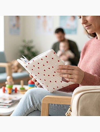 Copri libretto sanitario per neonato in cotone | SEVIRA KIDS