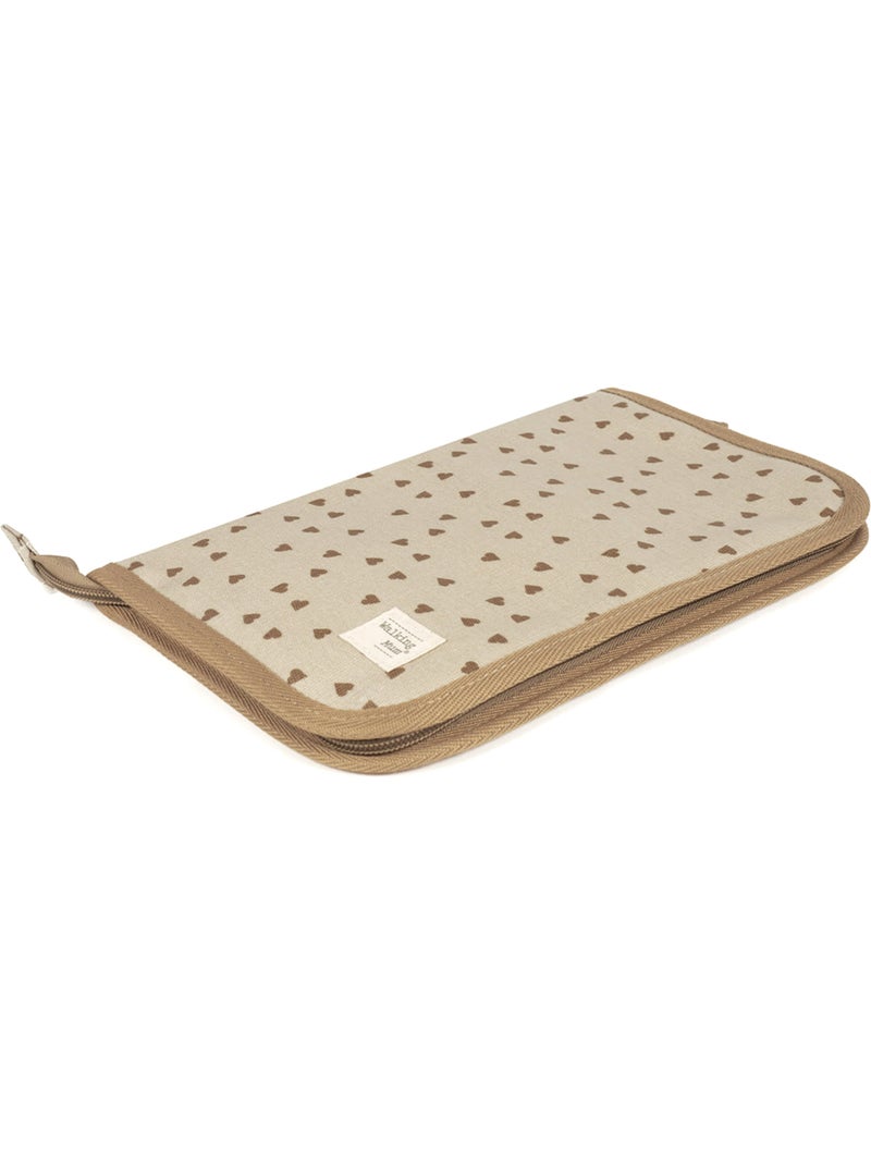 Copri libretto sanitario | Walking Mum Marrone chiaro - Kiabi