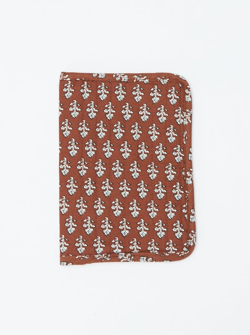 Copri quaderno imbottito - Kiabi Home Marrone - Kiabi