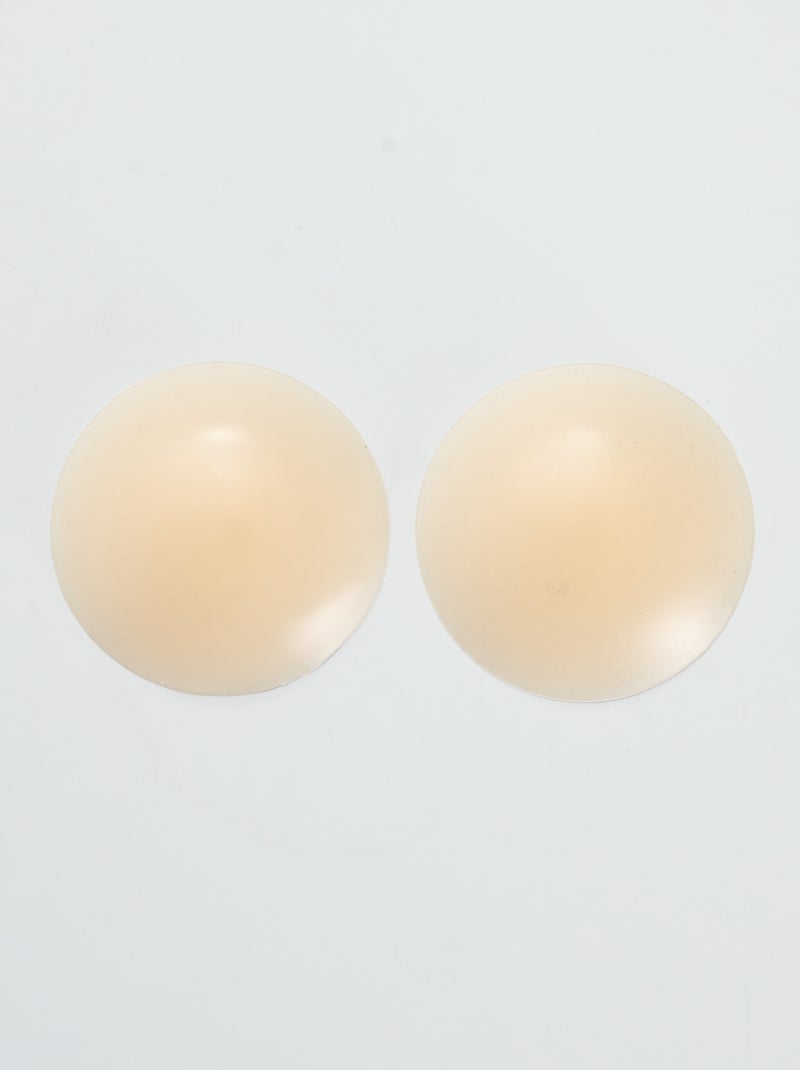 Copricapezzoli in silicone riutilizzabili BEIGE - Kiabi