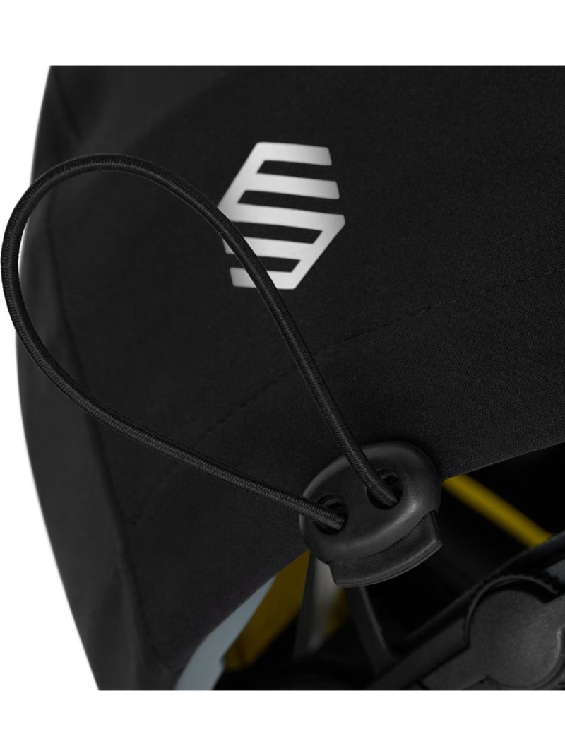 Copricasco impermeabile da ciclismo uomo e donna he cover Nero - Kiabi