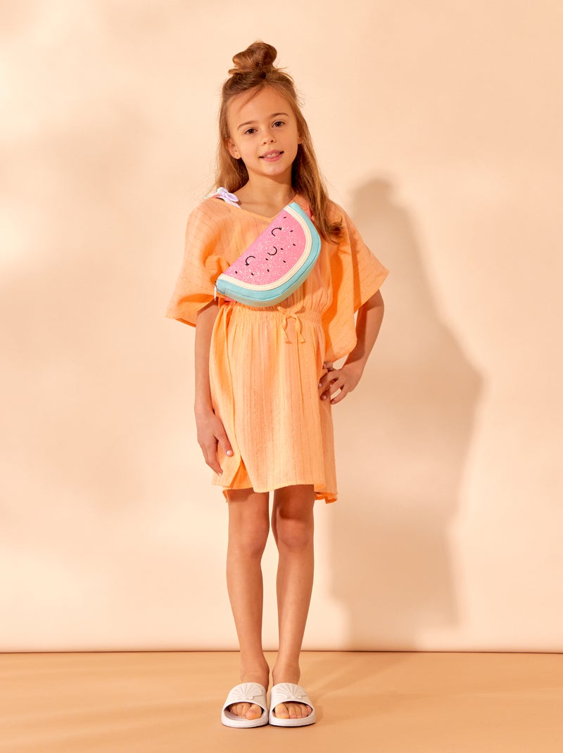 Copricostume con fibra con paillettes ARANCIONE - Kiabi