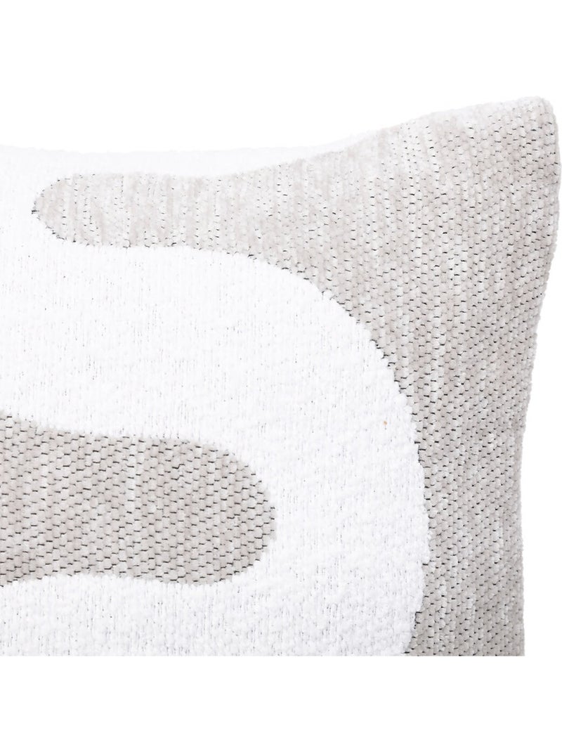 Copricuscino in ciniglia di design Verderame - Kiabi