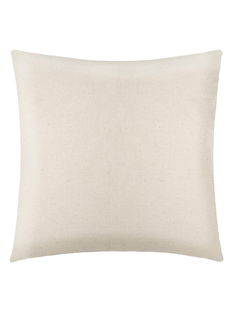 Copricuscino in ciniglia geometrica Blu - Kiabi