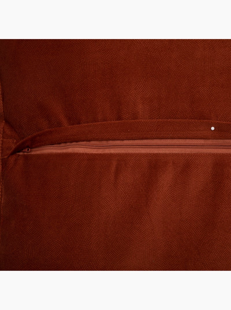 Copricuscino in velluto Terracotta - Kiabi