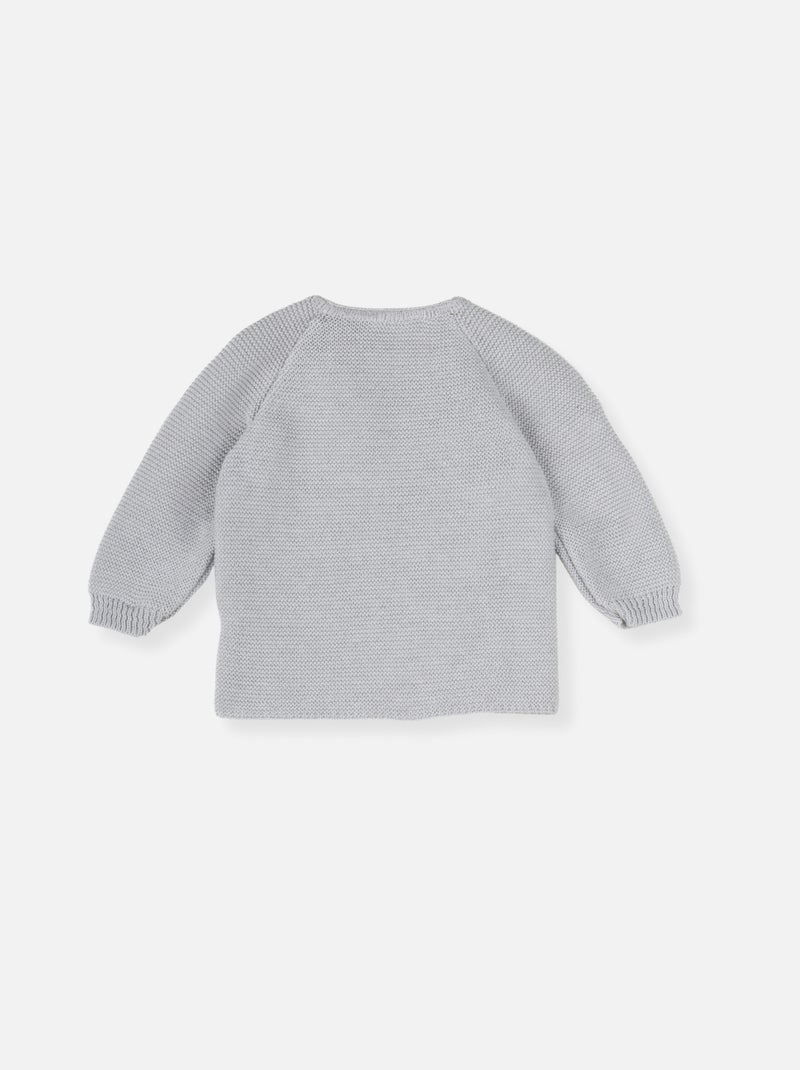 Coprifasce neonato 50% cotone 50% poliestere riciclato Grigio - Kiabi