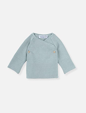 Coprifasce neonato a doppia maglia in cotone - collezione «petits chats»