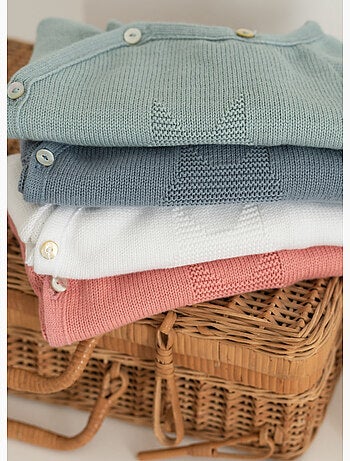 Coprifasce neonato in cotone - collezione «petits chats»