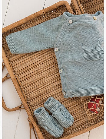 Coprifasce neonato in cotone - collezione «petits chats»