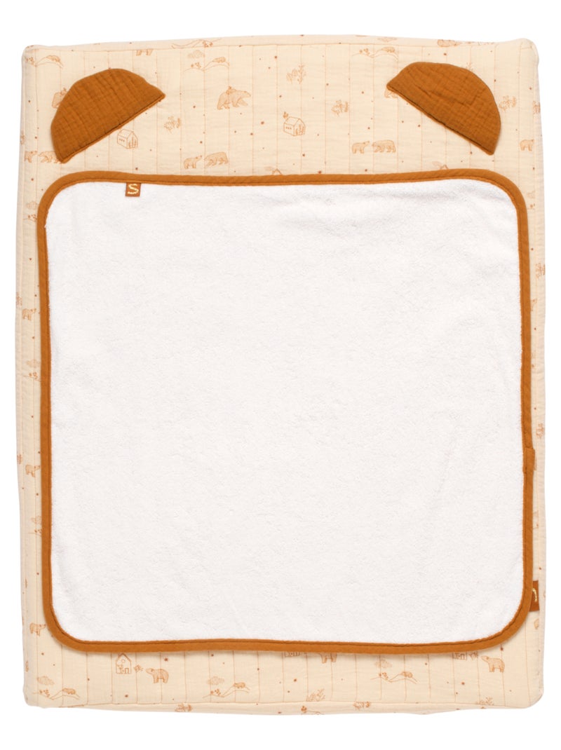 Coprifasciatoio in doppia garza di cotone e - SAUTHON Beige - Kiabi