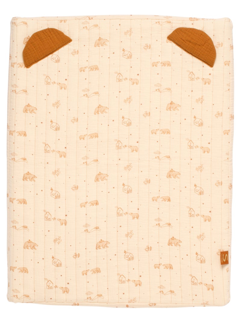 Coprifasciatoio in doppia garza di cotone e - SAUTHON Beige - Kiabi